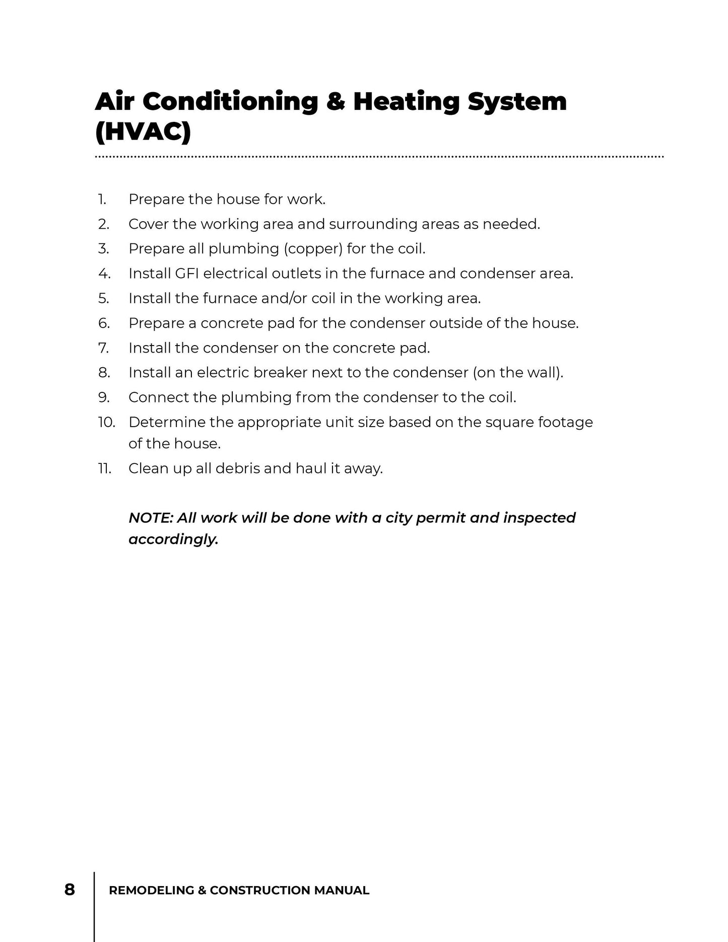 Remodeling and Construction Manual DIGITAL