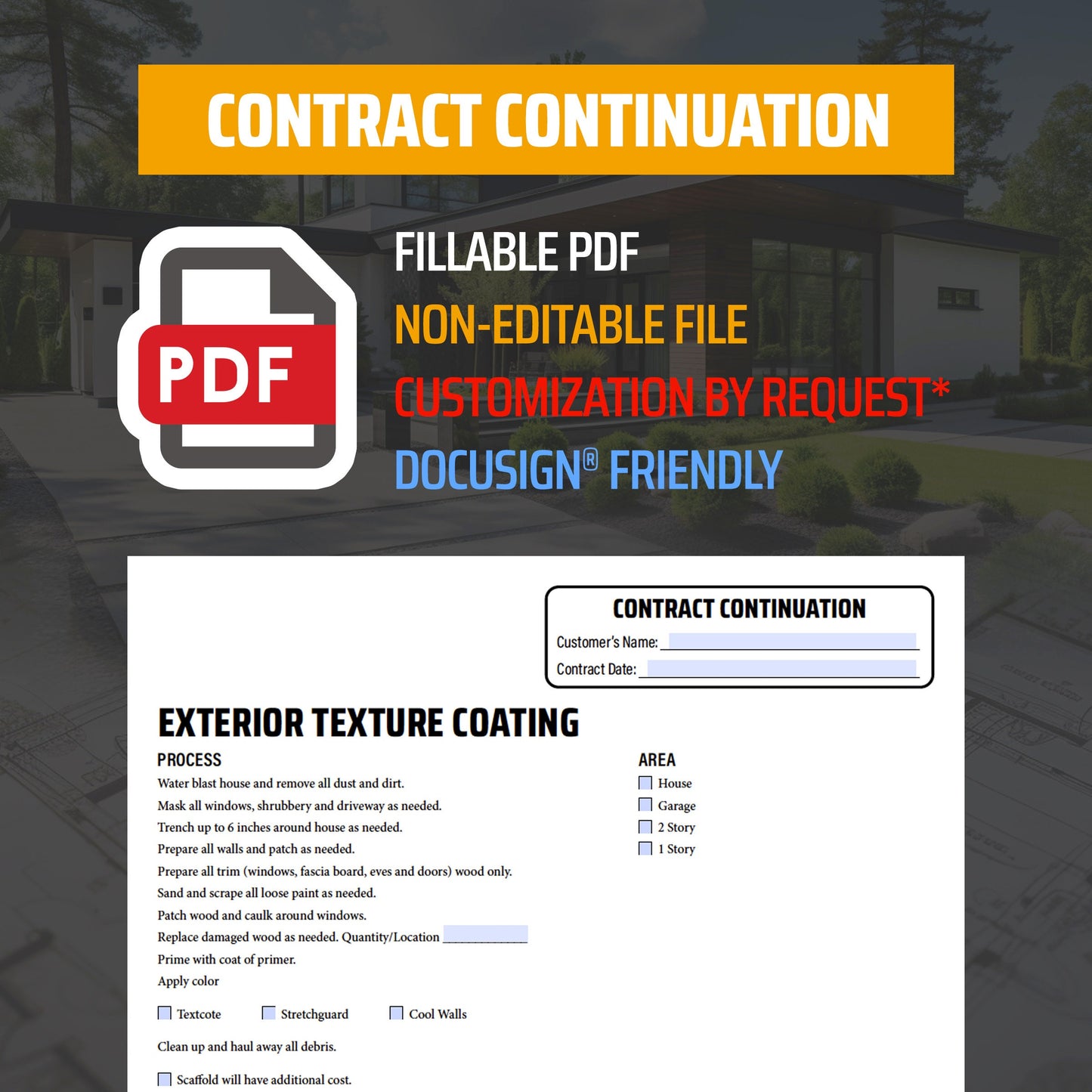 PDF Exterior Texture Coating Addendum - Remodeling