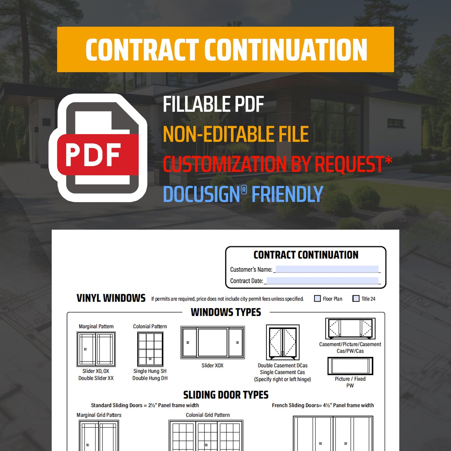 PDF WINDOW Addendum - Remodeling