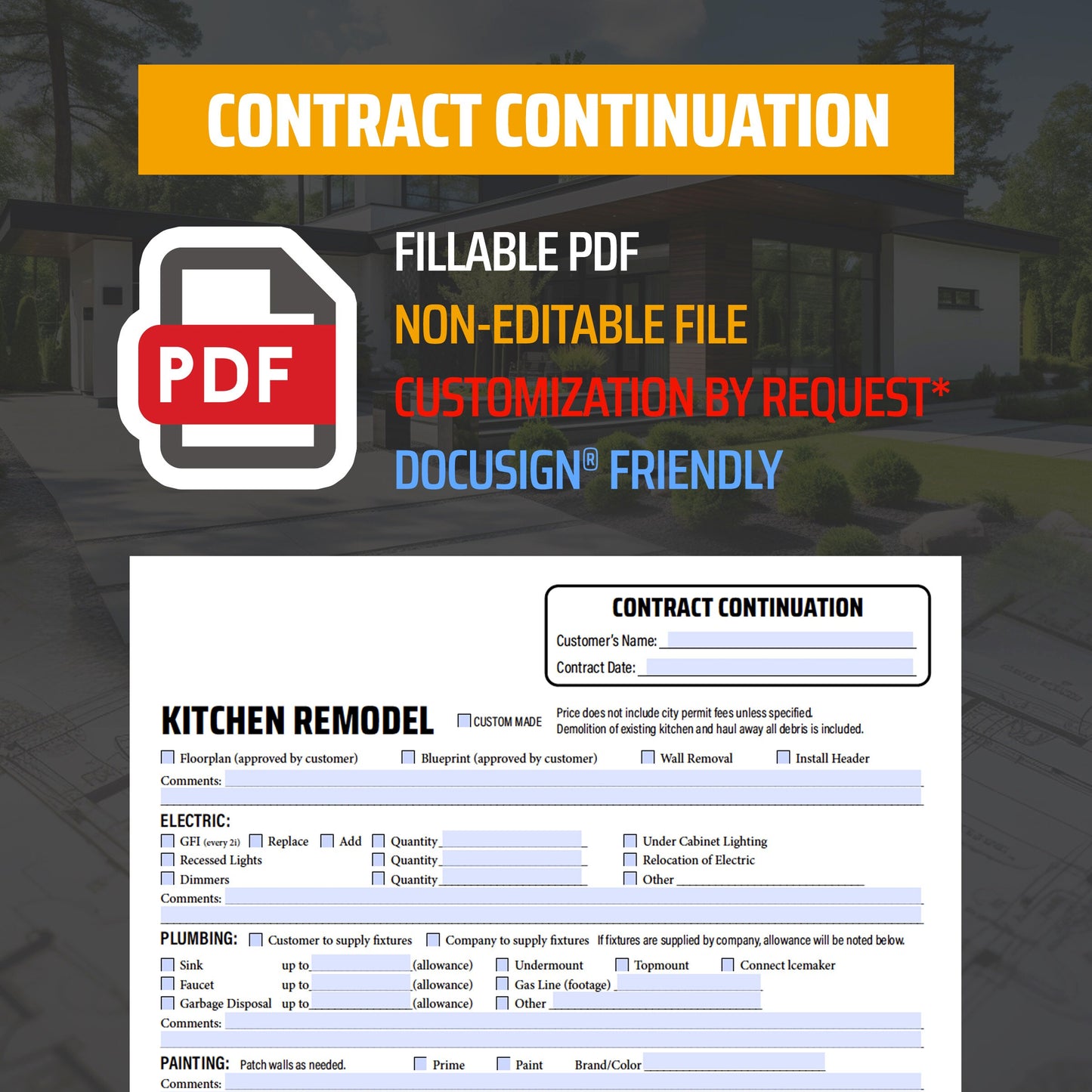 PDF KITCHEN Addendum - Remodeling