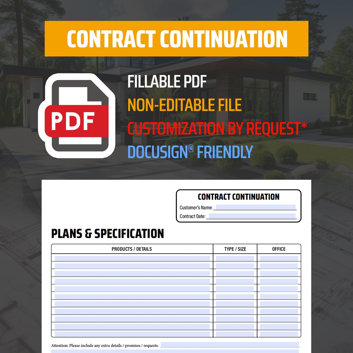 PDF PLANS & SPECIFICATIONS Addendum - Remodeling