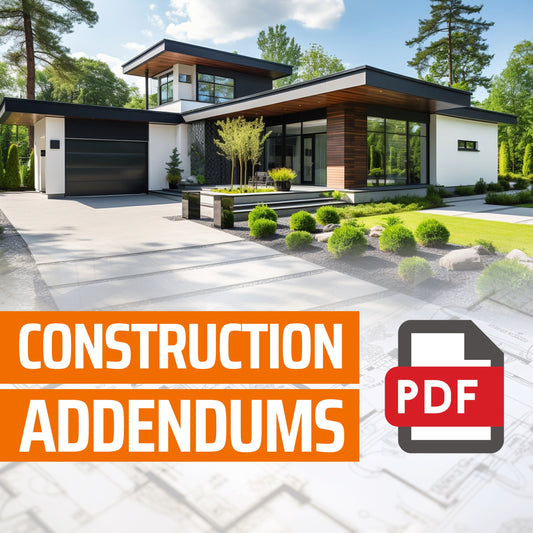 PDF 18 Addendums Forms for Construction