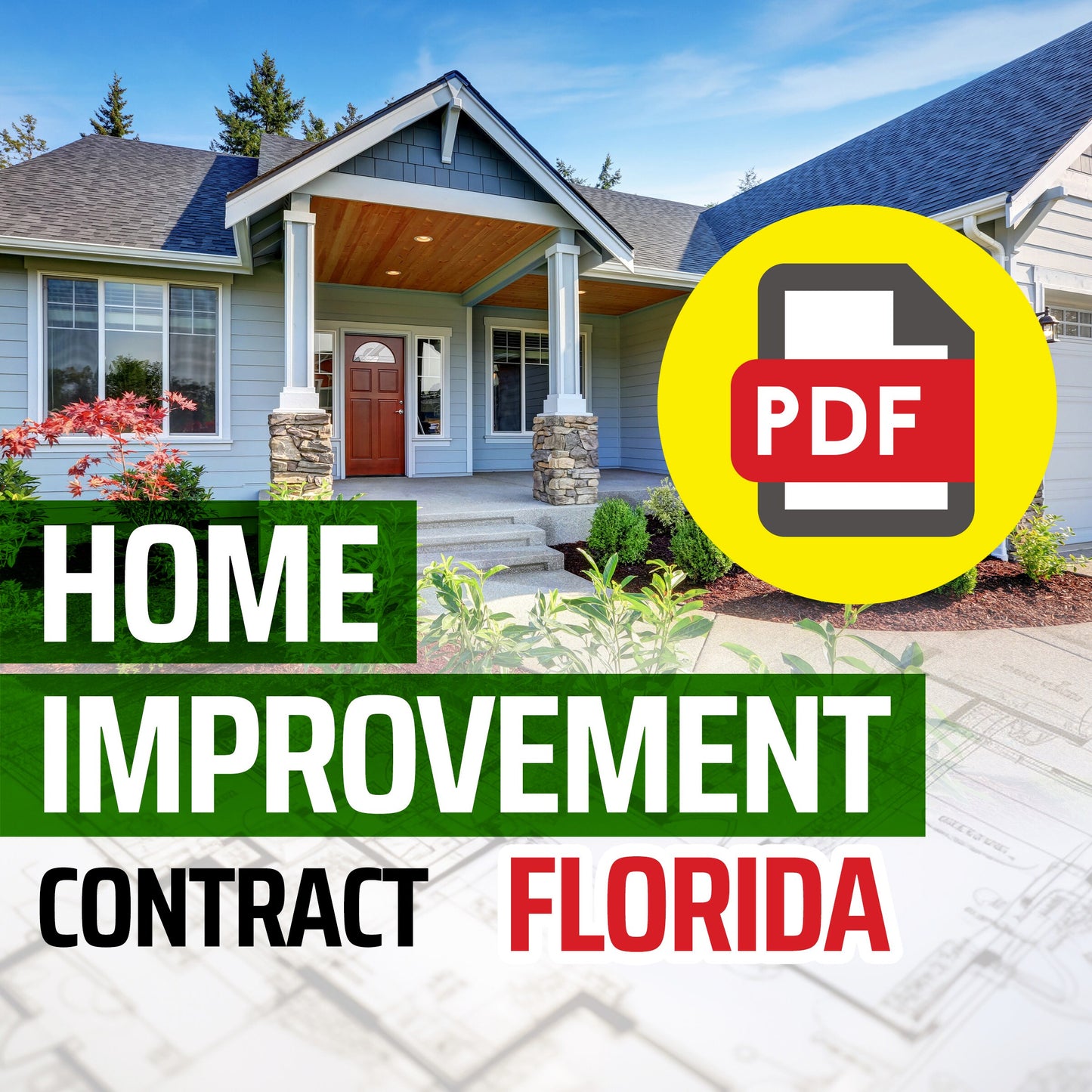 PDF Home Improvement Contract (Florida)