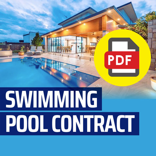 PDF Swimming Pool Construction Contract Pack